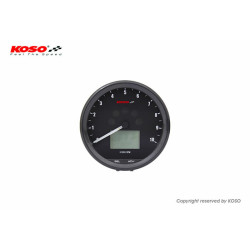 Compteur multifonctions KOSO Neo Retro 64mm TNT noir 2
