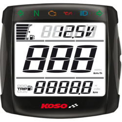 Compteur digital KOSO XR-S 01 mutlifonctions universel 2