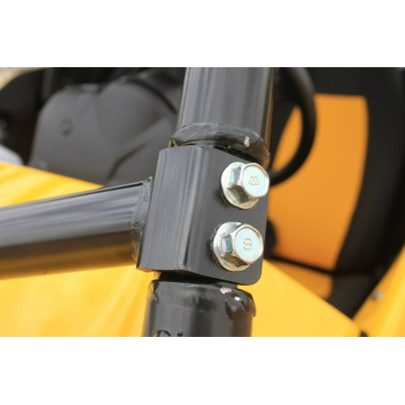 Renfort arceau avant DRAGONFIRE RacePace Flying V noir Yamaha YXZ1000R/SE