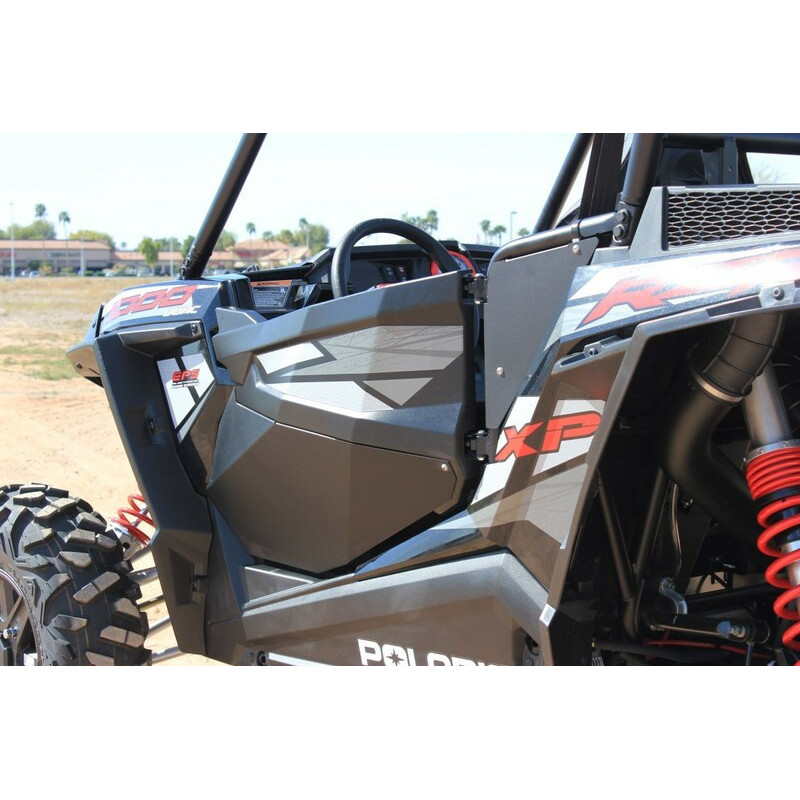 Panneau porte + kit de montage DRAGONFIRE aluminium - Polaris