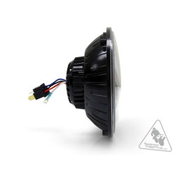 Phare DENALI M7 LED Ø177mm noir chrome 2