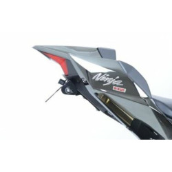 Support de plaque R&G RACING noir Kawasaki H2 2
