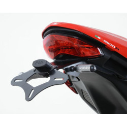 Support de plaque R&G RACING noir Ducati Monster 1200R 2