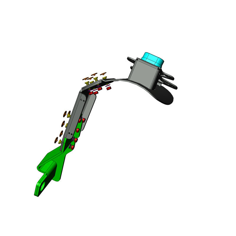 Support de plaque ACCESS DESIGN ''ras de roue''  noir Yamaha XJR1300