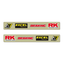 Stickers de bras oscillant BLACKBIRD Crystall Suzuki RMZ250/450