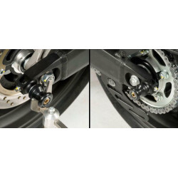 Pions de bras oscillant R&G RACING noir Honda