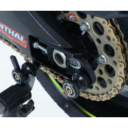 Pions de bras oscillant avec platine R&G RACING noir Suzuki GSX-R1000 2