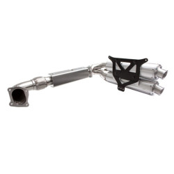 Silencieux HMF Big Core - Inox Inox Can-Am Maverick Turbo 2