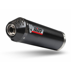 Silencieux MIVV Oval titane/casquette carbone Kymco Xciting 400I 2