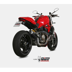 Silencieux MIVV GP Pro Carbon/casquette inox Ducati Monster 1200