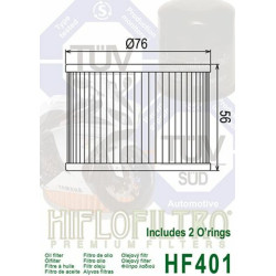 Filtre à huile HIFLOFILTRO - HF401 2