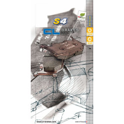 Plaquettes de frein CL BRAKES route métal fritté - 2326S4 2