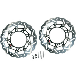 Kit Disque de frein Oversize BRAKING SK2 Racing Wave flottant - 320 OKWK06