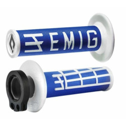 ODI Emig V2 Lock-On Poignées de guidon Lock-on semi-gauffrée
