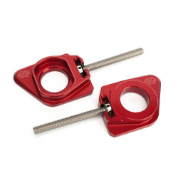 Tendeur de chaîne GILLES TOOLING AXB rouge Kawasaki