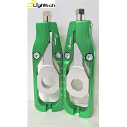 Tendeur de chaîne LIGHTECH vert Kawasaki ZX10R 2
