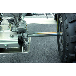 Arbre de roue +2'' ART Yamaha YFZ450 2