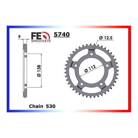 CB.1100 EX (SC65A/B-SC78A) '13/19 18X39 RK530GXW * CB.1100 RS '17/19