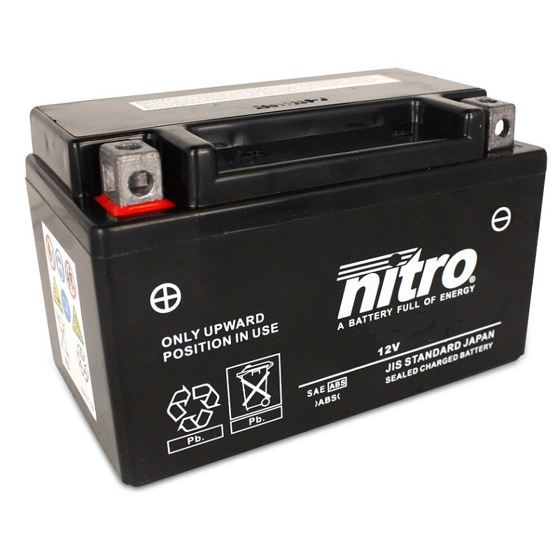 Batterie de moto NITRO YTZ14S-BS