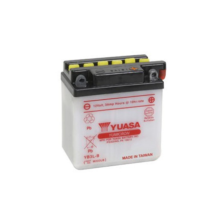 Batterie moto YUASA YB3L-B