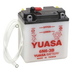 Batterie moto YUASA 6N6-3B