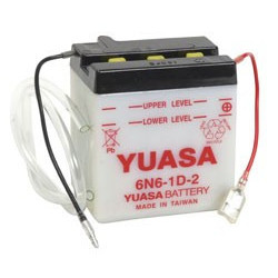 Batterie moto YUASA 6N6-1D-2