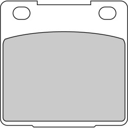 Plaquette moto Ferodo FDB183P Organic