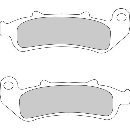Plaquette moto Ferodo FDB2002P Organic