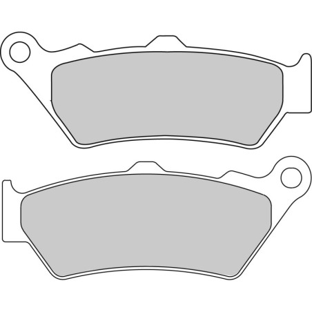 Plaquette moto BREMBO 07BB03SA Métal fritté