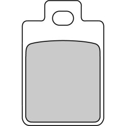 Plaquette moto Ferodo FDB2037AG Organic scooter