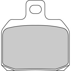 Plaquette moto Ferodo FDB2074ST Métallique