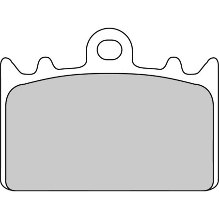 Plaquette moto Ferodo FDB741P Organic