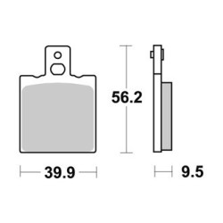 Plaquettes de freins AP RACING 2