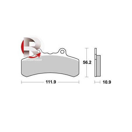 Plaquettes de freins AP RACING