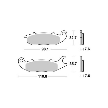 Plaquettes de freins AP RACING