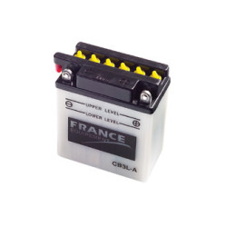 Batterie FE CB3L-A livrée avec les flacons d'acide