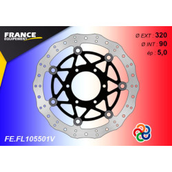 Disque de frein Gamme Essentiel FE.F105501V / Oeillets Couleurs