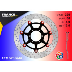 Disque de frein Gamme Essentiel FE.FL111501 / Oeillets Couleurs