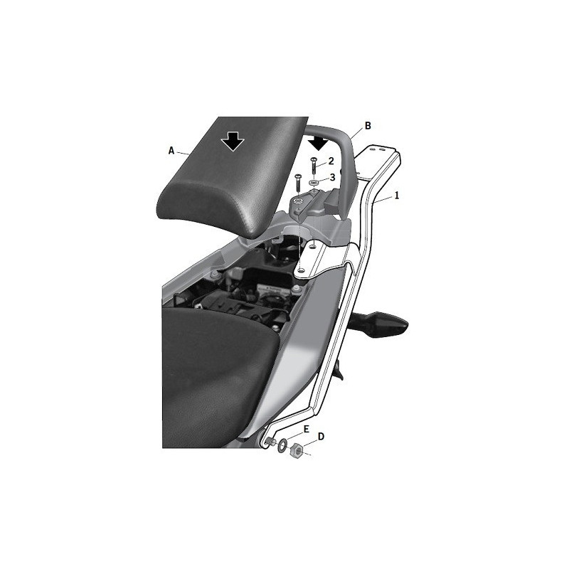 Porte paquet Shad Top Master H0CB19ST