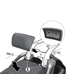 Porte paquet Shad Top Master MP3/LT/RL HYBRID 125 2