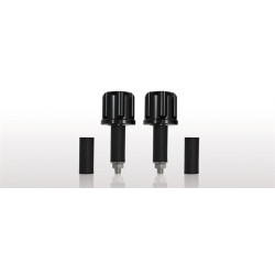 Embouts De Guidon Lodge Noir