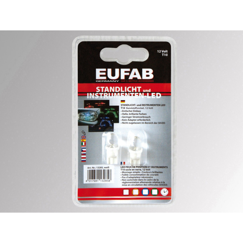 Ampoule T10 LED 12V-1,2W