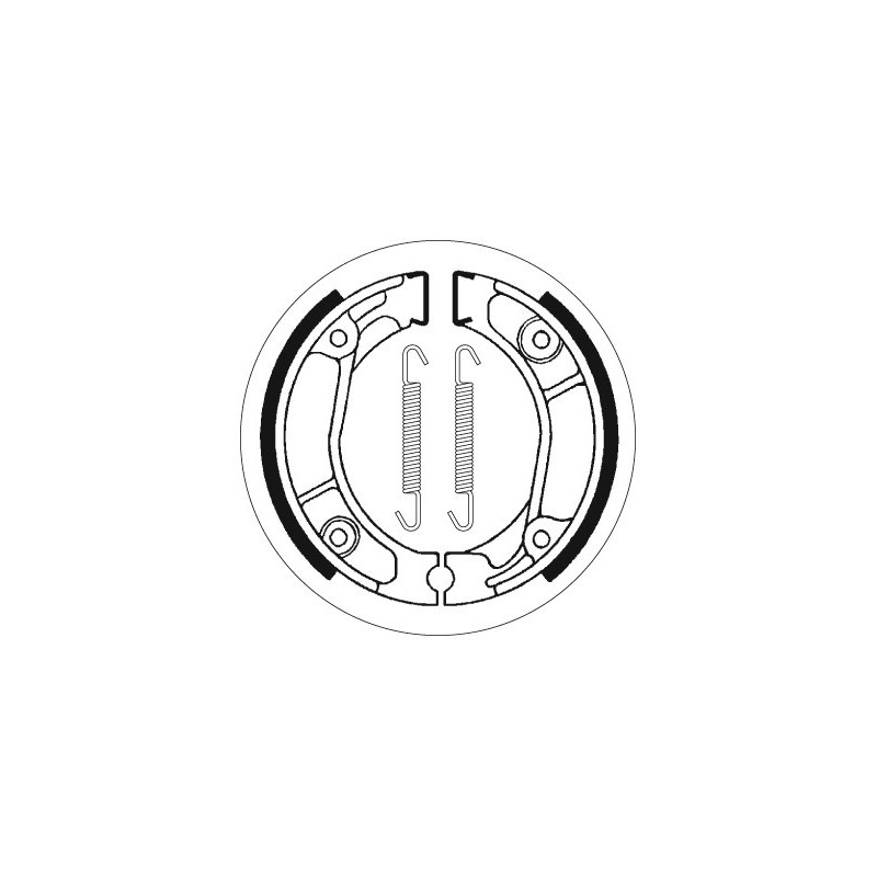 Machoires de frein moto SBS Organic 2013