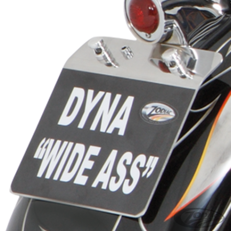 Eclairage de plaque ou compteur chromé.