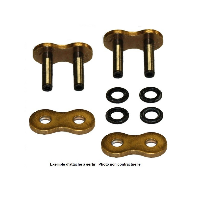 Attache rapide à sertir A520SX2-G MR GOLD