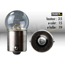AMPOULE GRAISSEUR / CLIGNOTANTS BA15S/G18 12V10W