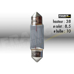 AMPOULE NAVETTE SV8,5 11*35 6V5W