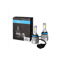 2 AMPOULES PHARE LED TYPE H11  H8 12V80W - 8000 lumens/6500k