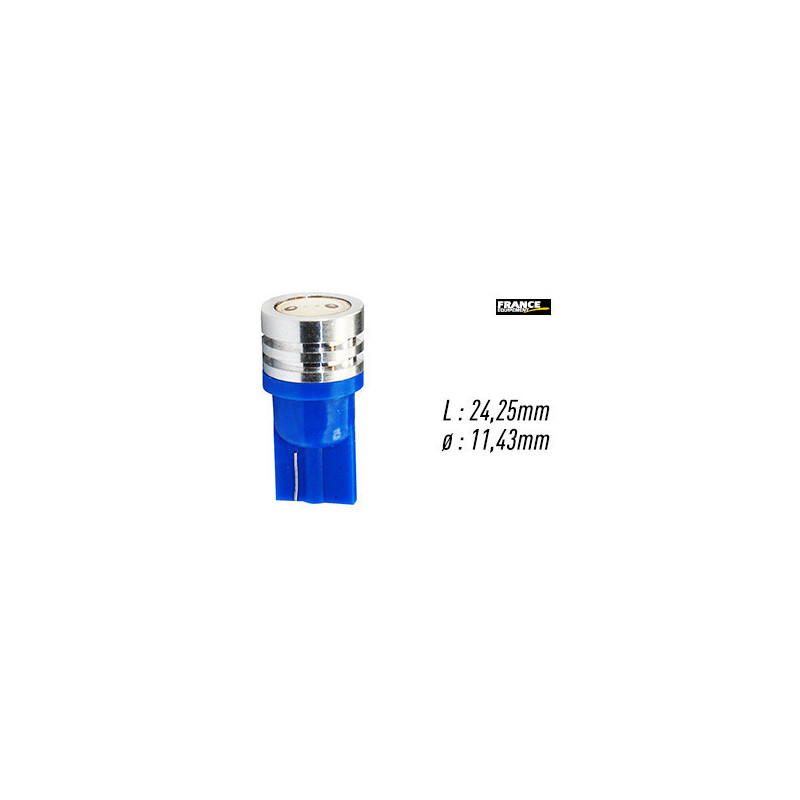 AMPOULE TEMOIN BLEU SANS CULOT W2,1x9,5D/W5W-T10 12V05.W