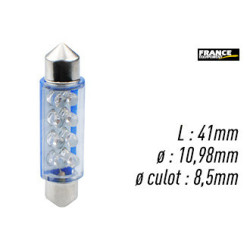 AMPOULE BLEU TYPE S8,5D/C5W 12V0.53W